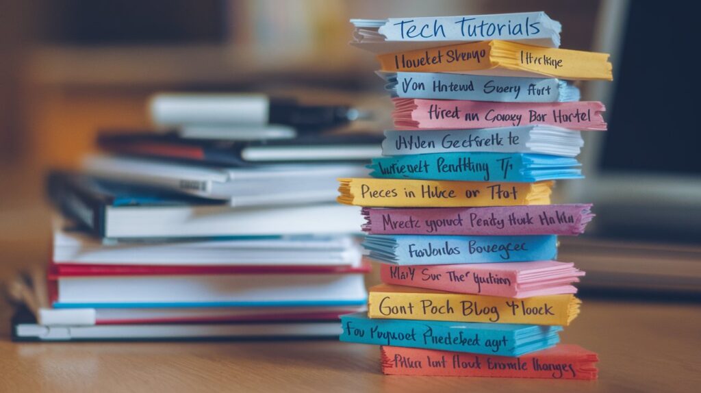 Catchy Tech Tutorials: 25 Unique Blog Post Titles to Amp Up Your Learning